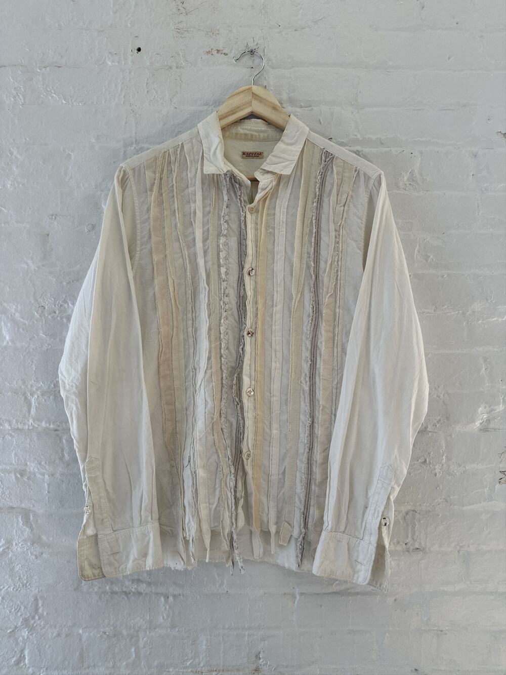 Kapital Multi Media Button Up Shirt